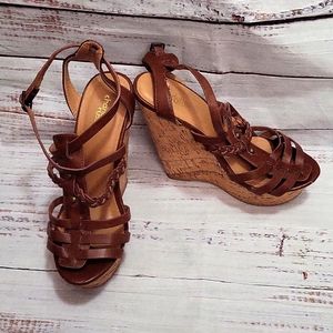 Charlotte Russe cork wedges 7